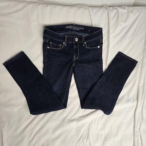 Dark Wash Women's Skinny Jeans Used